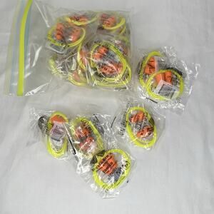 Pyramex Corded Disposable Earplugs DP1001 Perform at your peak, work, heavy duty